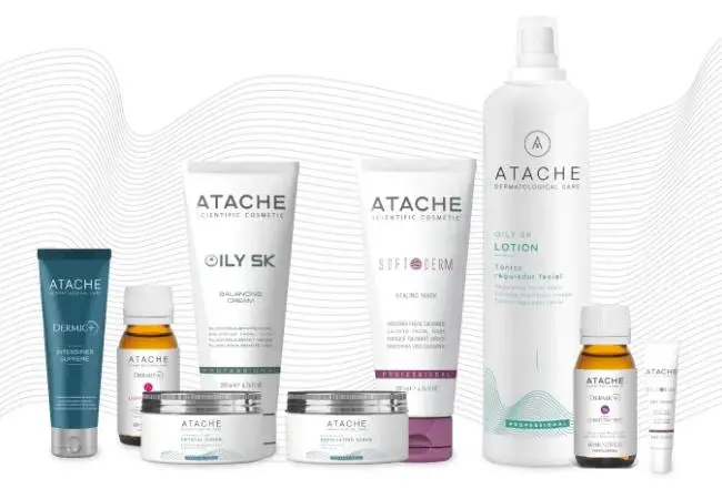 Productos cosméticas  de la marca ATACHE